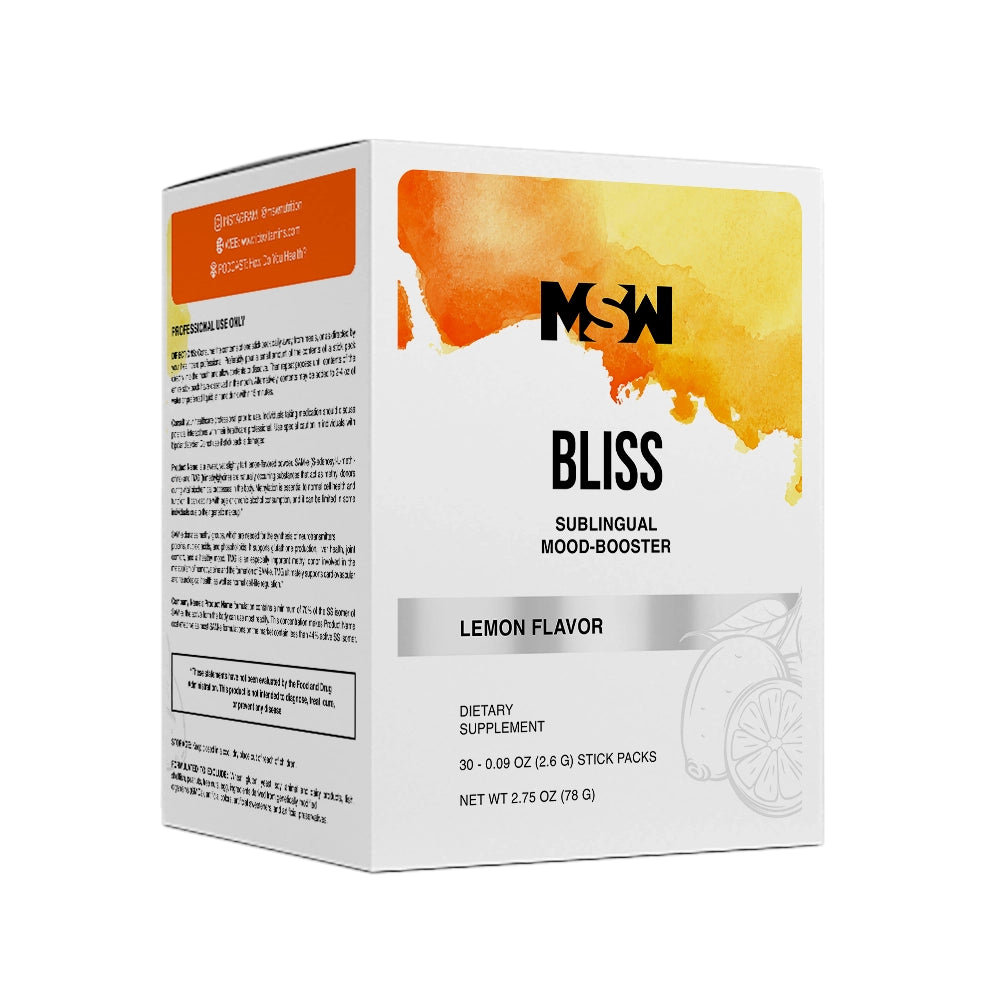 Bliss sublingual mood booster by MSW Nutrition